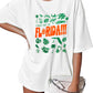 Country Music Shirts for Women: Oversized Concert Shirt New Album T Shirt Music Lovers Gifts Tops Casual Summer Tees White
