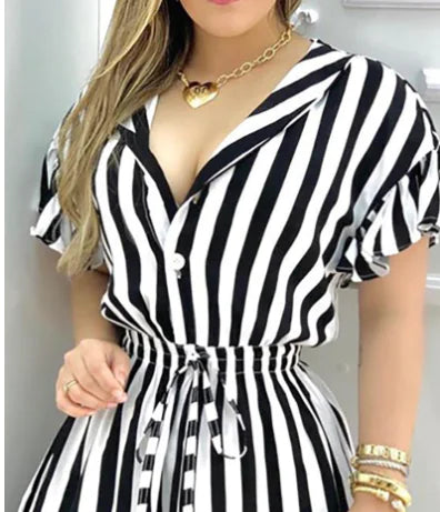 Beachside Elegance Women's Jumpsuit